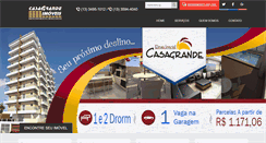 Desktop Screenshot of casagrandeimoveis.com